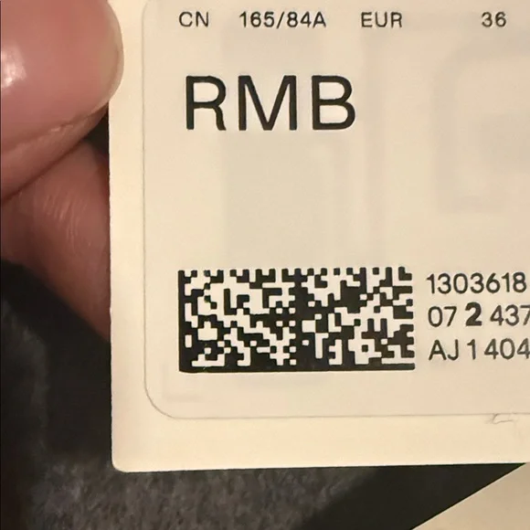 NWT Arket Gray Women's DOUBLÉ WOOL-BLEND BLAZER - Picture 7 of 7